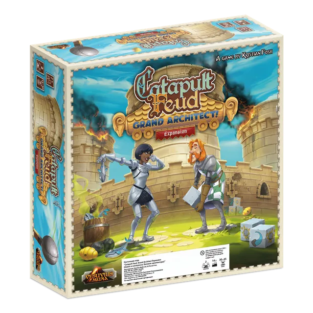 Niza Gams Castelli e Catapulte Grandi Architetti gioco tavolo
