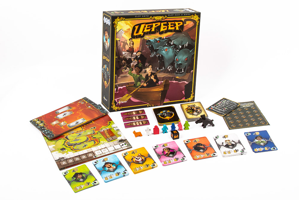 Niza Gams Cerbero gioco da tavolo semi-cooperativo