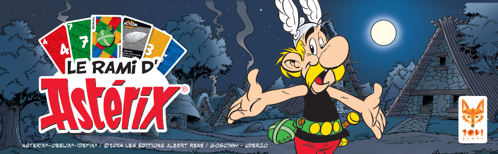 Topi Games Le Rami d’Astérix gioco di carte Asterix
