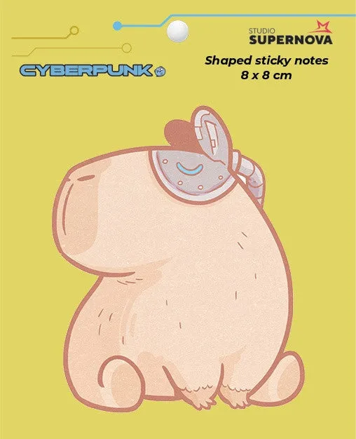 Studio Supernova Sticky Notes Sagomate Capybara 50 fogli