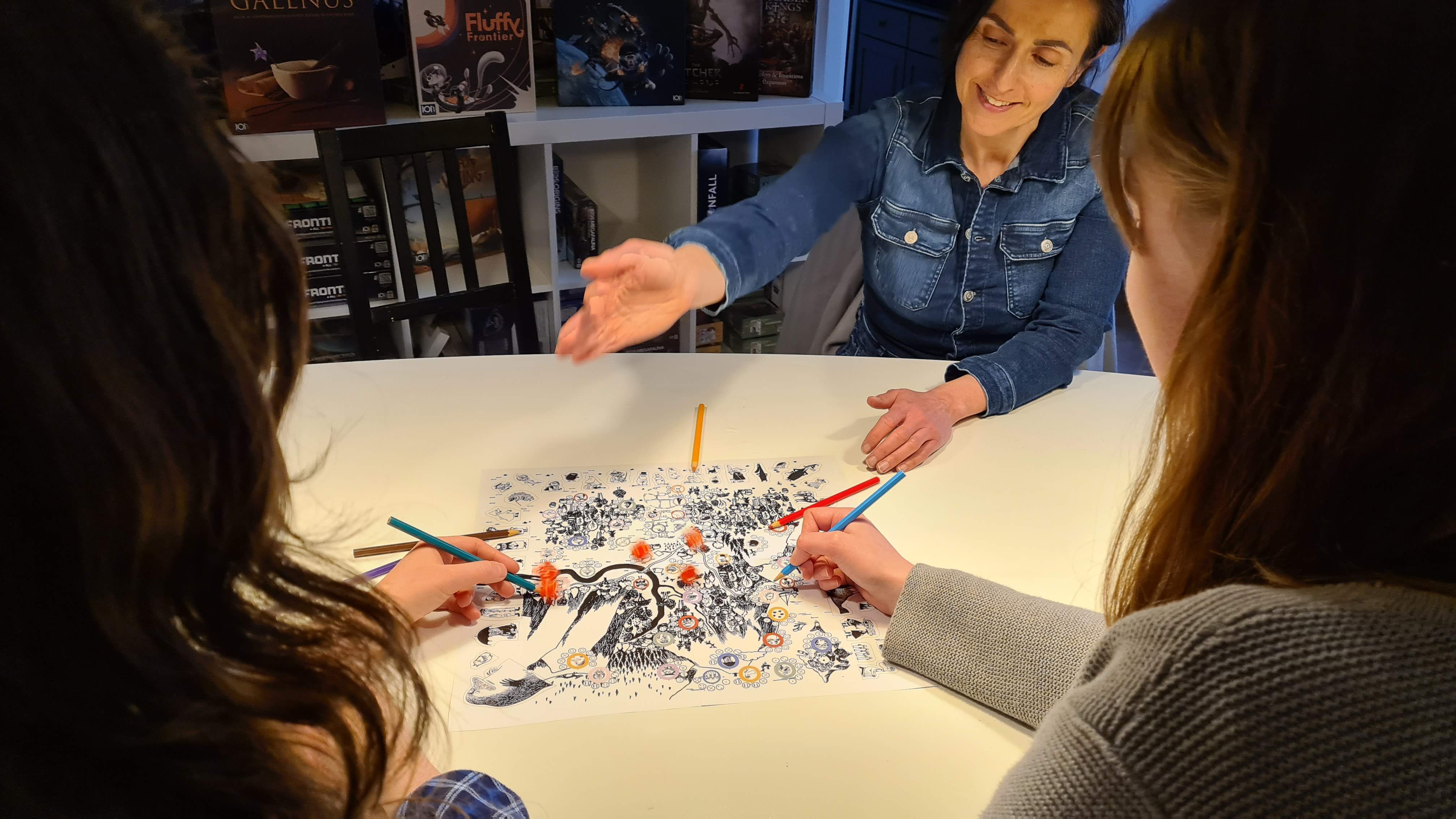 ION Stegegets Moomin gioco da tavolo famiglia italiano