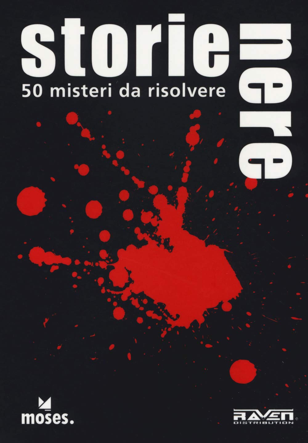 Raven Storie Nere gioco di carte 50 misteri da risolvere