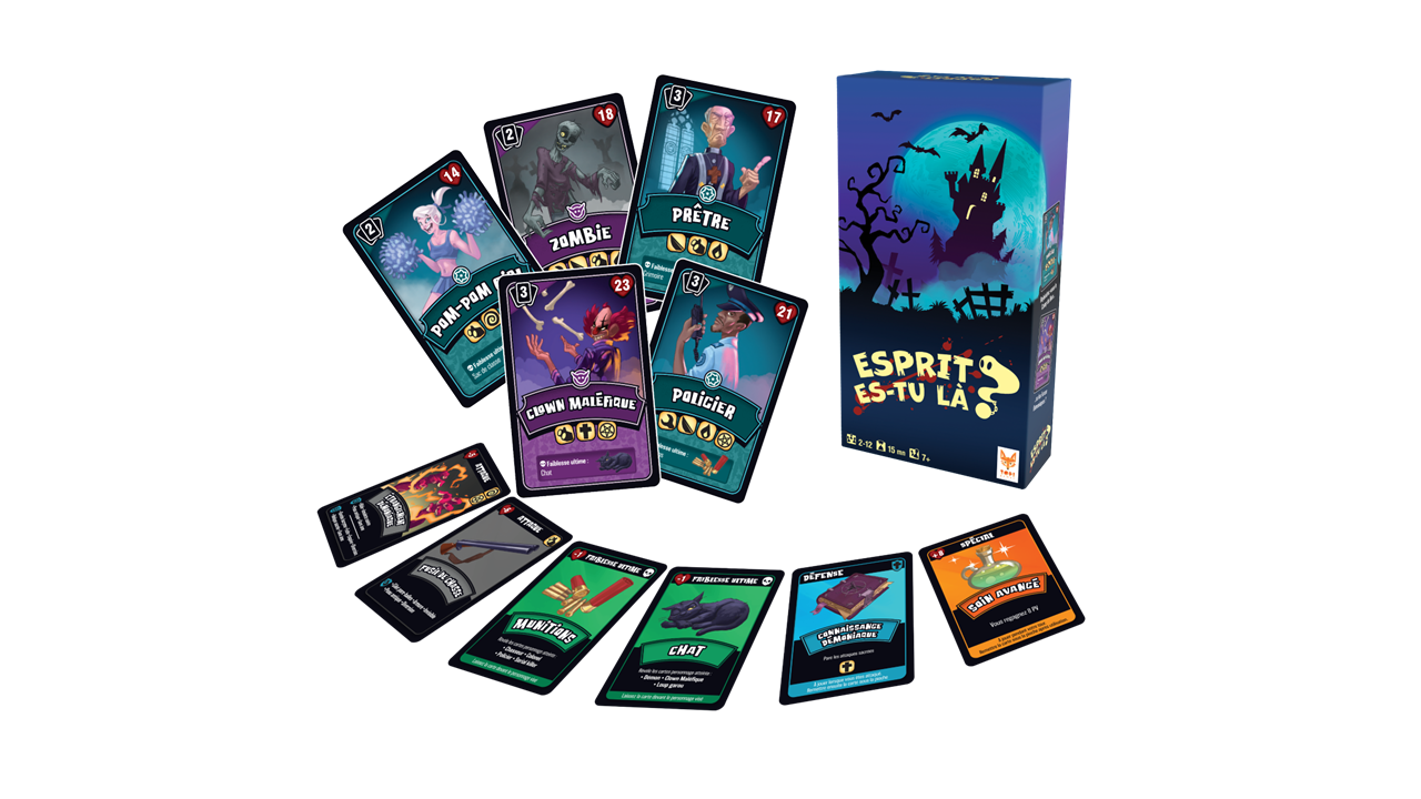 Topi Games Spirit Are You There gioco di carte