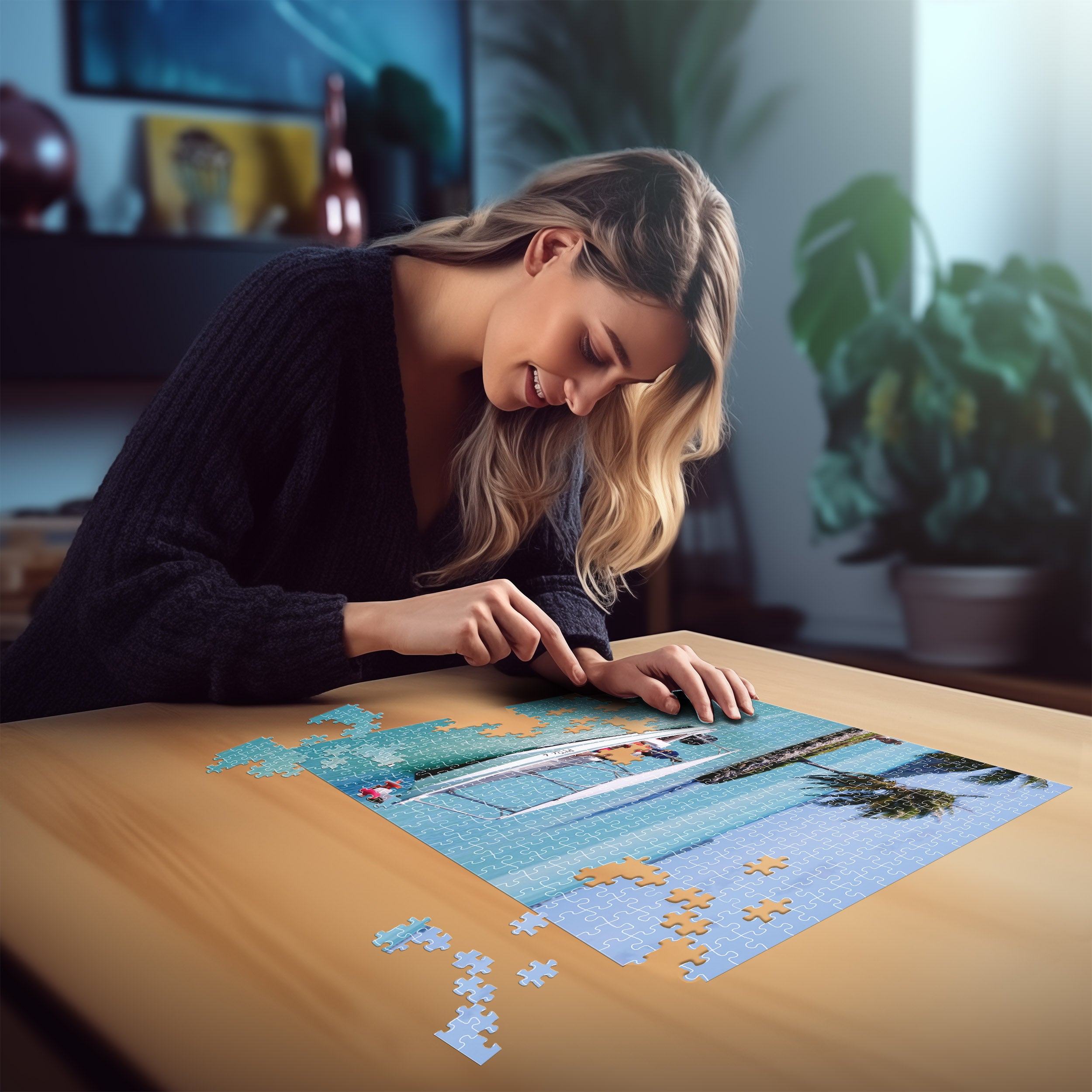 Topi Games Beautiful Escapes Polynesia puzzle 500 pezzi oceano