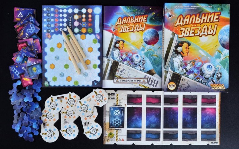 Far Stars gioco da tavolo famiglia mappa spaziale