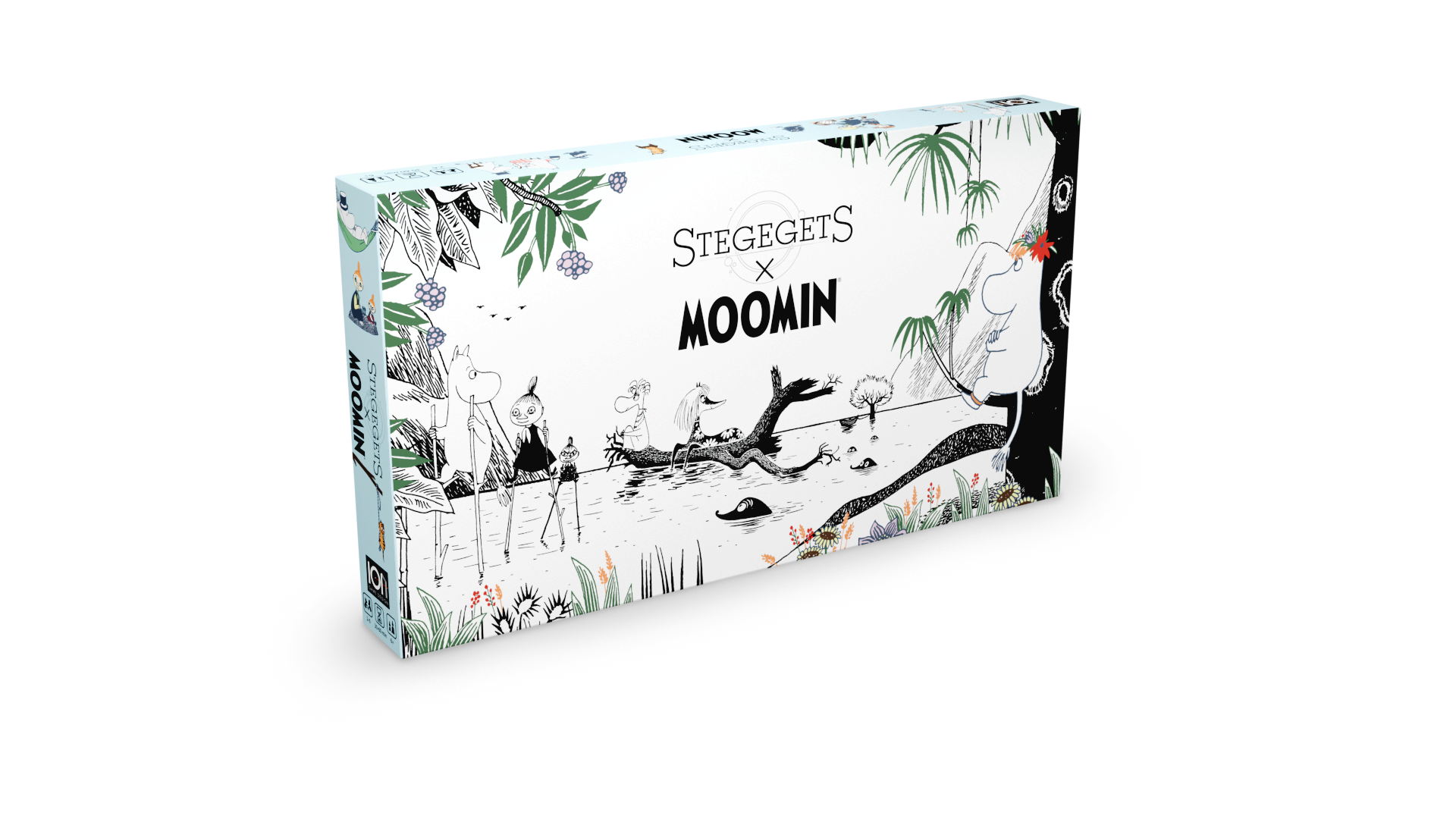ION Stegegets Moomin gioco da tavolo famiglia italiano