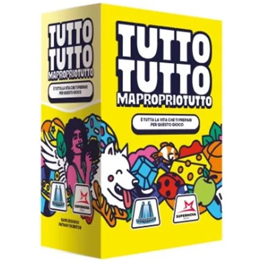 Studio Supernova Tutto Tutto Ma Proprio Tutto party game