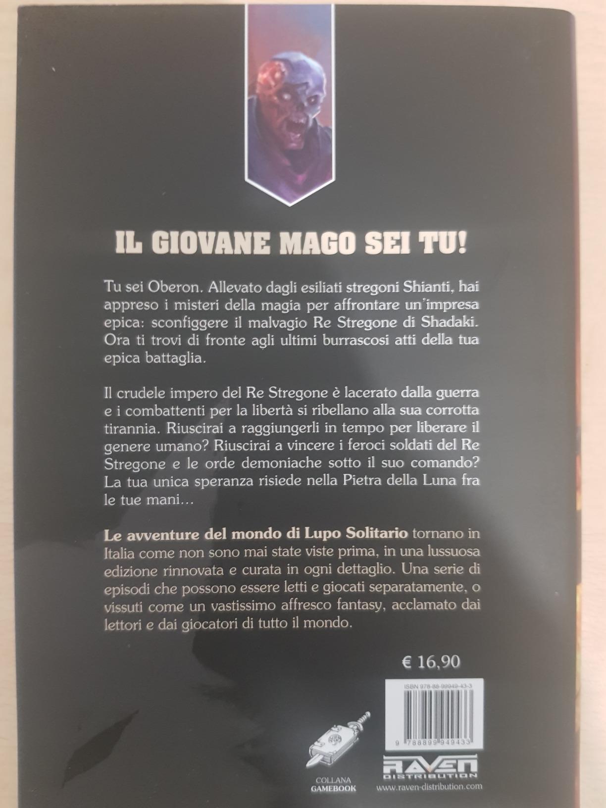 Raven Greystar 4 Oberon il Mago librogame italiano