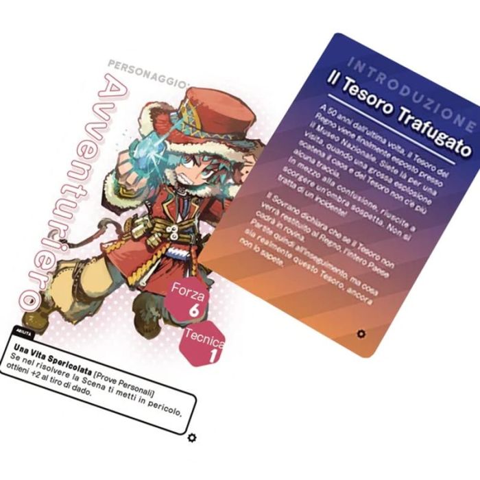 Nobi Nobi Steampunk gioco di ruolo con carte