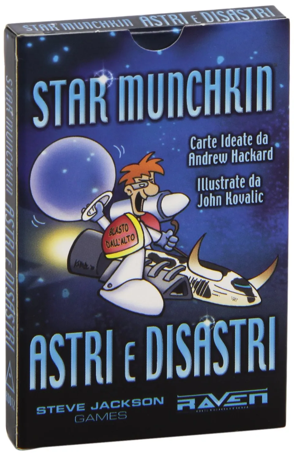 Raven Edizioni Star Munchkin Astri e Disastri espansione 18 carte