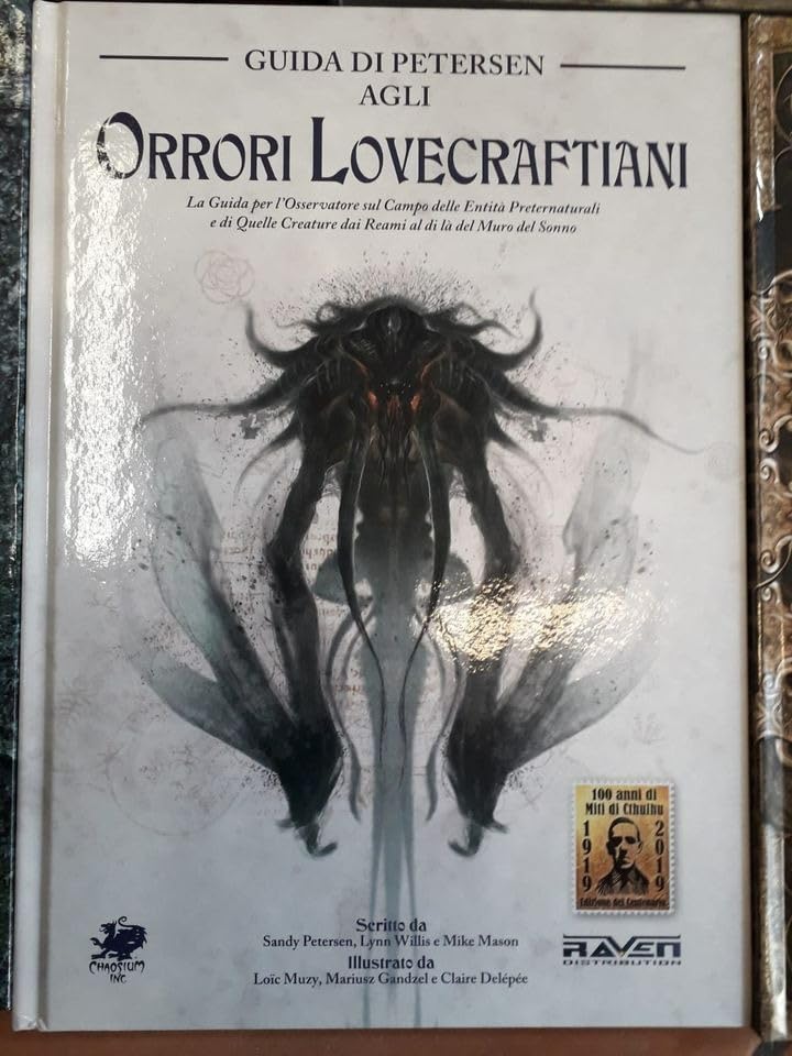 Raven Edizioni Richiamo di Cthulhu Guida Petersen manuale gioco ruolo