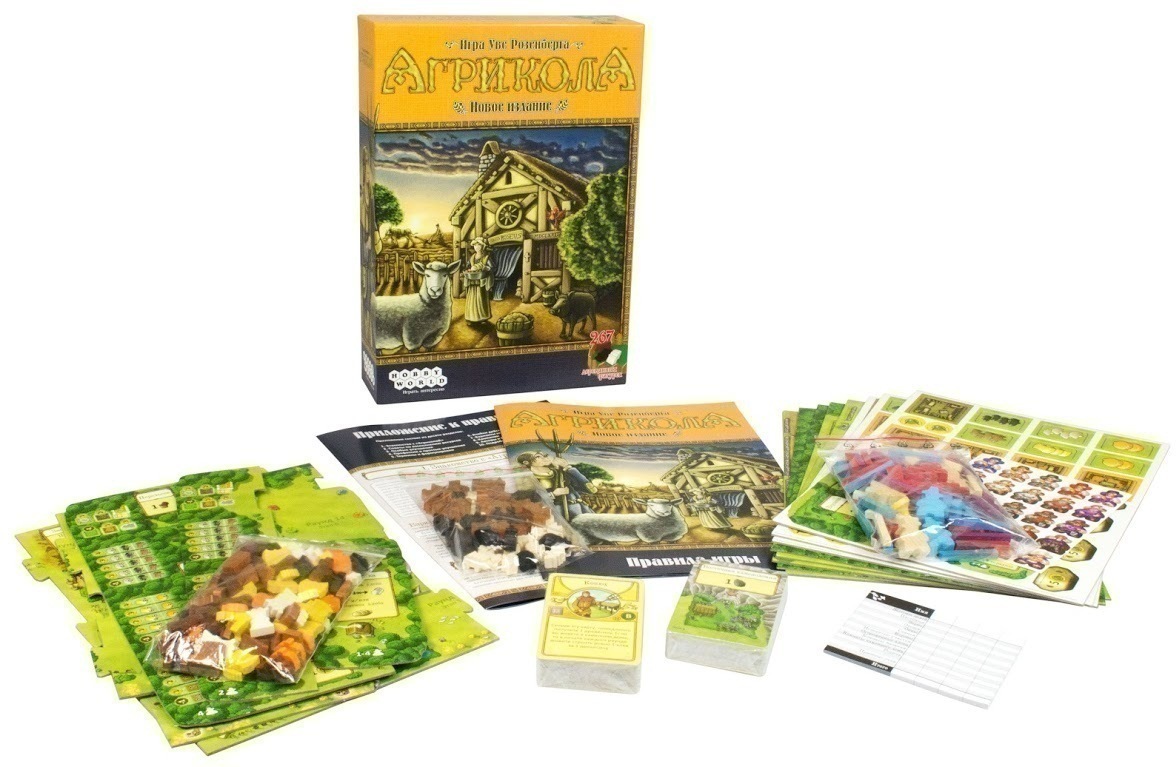 Niza Gams Agricola gioco da tavolo fattoria Uwe Rosenberg