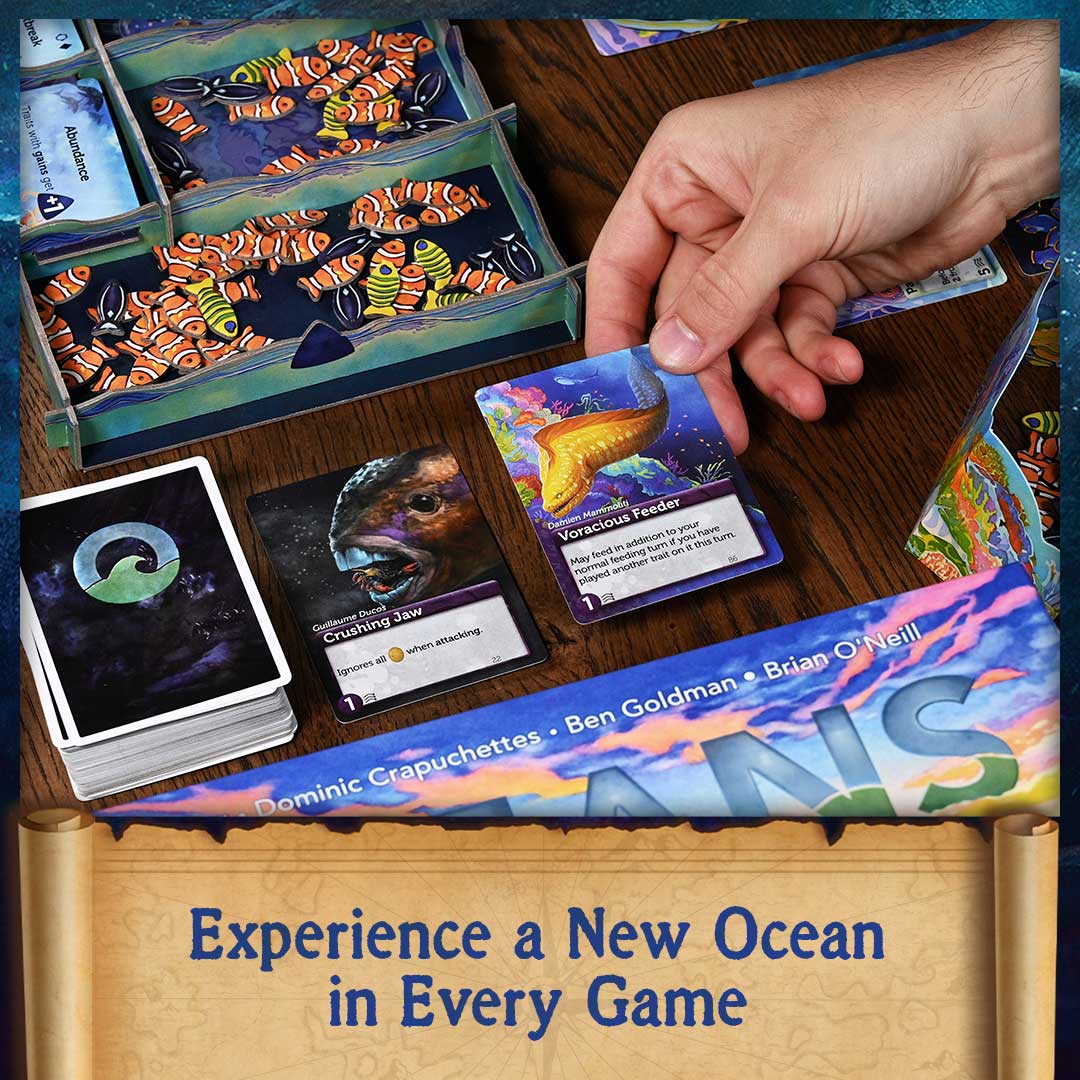 North Star Games Oceans gioco da tavolo strategico 2-4 giocatori