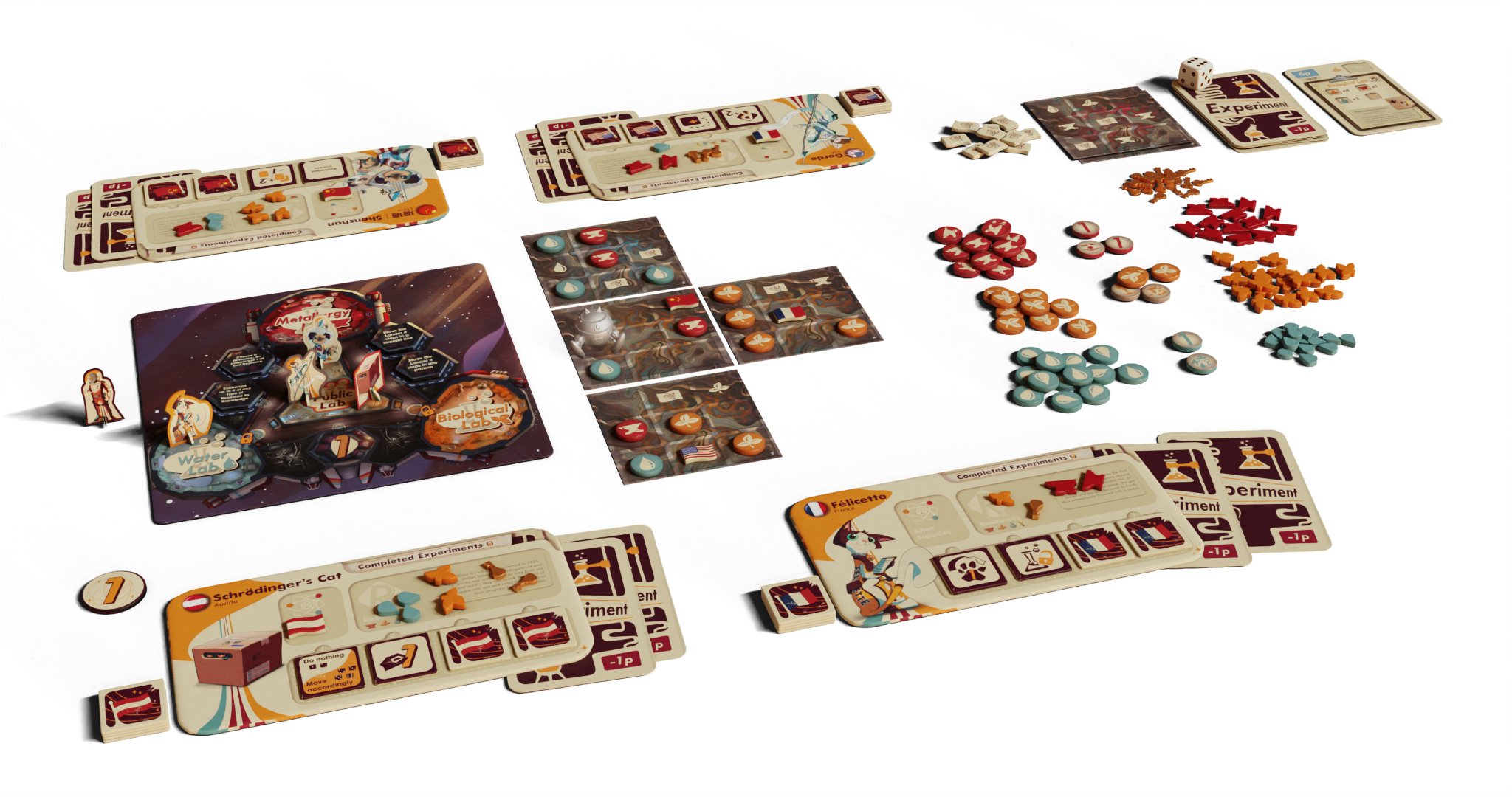ION Games Fluffy Frontier gioco da tavolo spazio