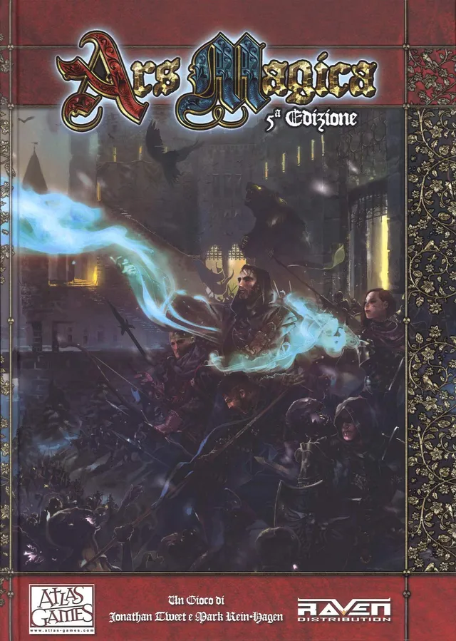 Raven Edizioni Ars Magica manuale gioco di ruolo base