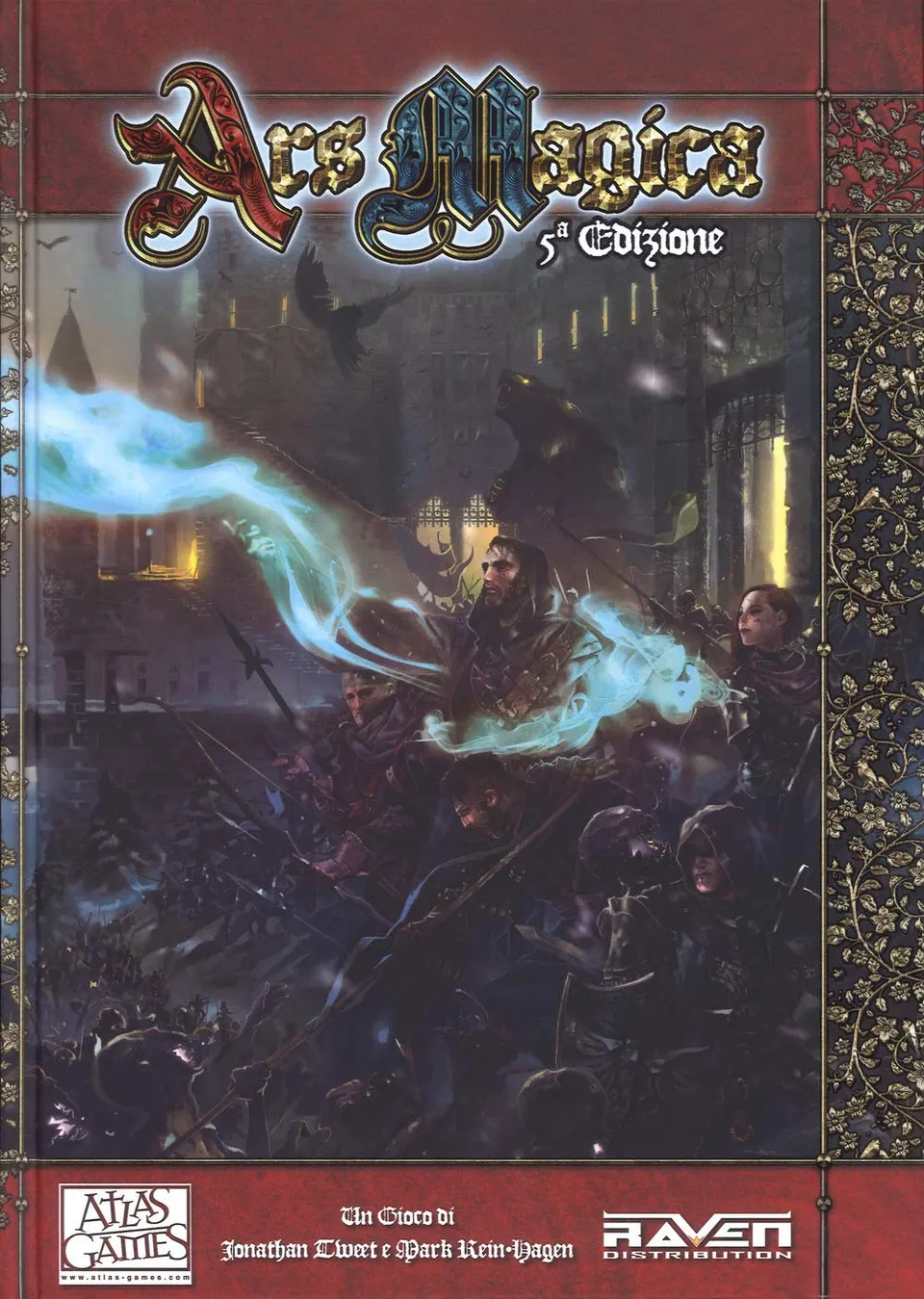 Raven Edizioni Ars Magica manuale gioco di ruolo base
