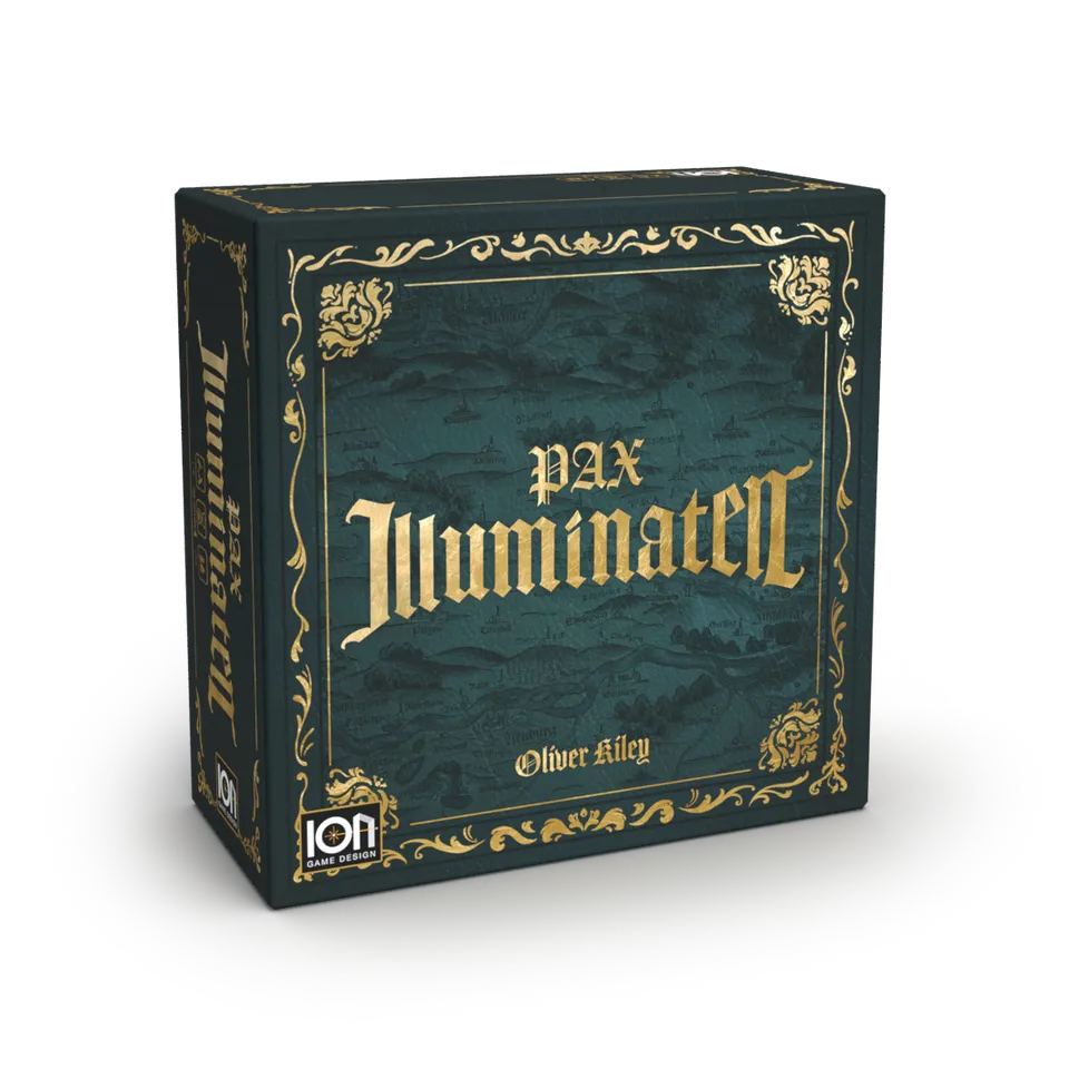 ION Pax Illuminaten gioco da tavolo edizione retail strategico