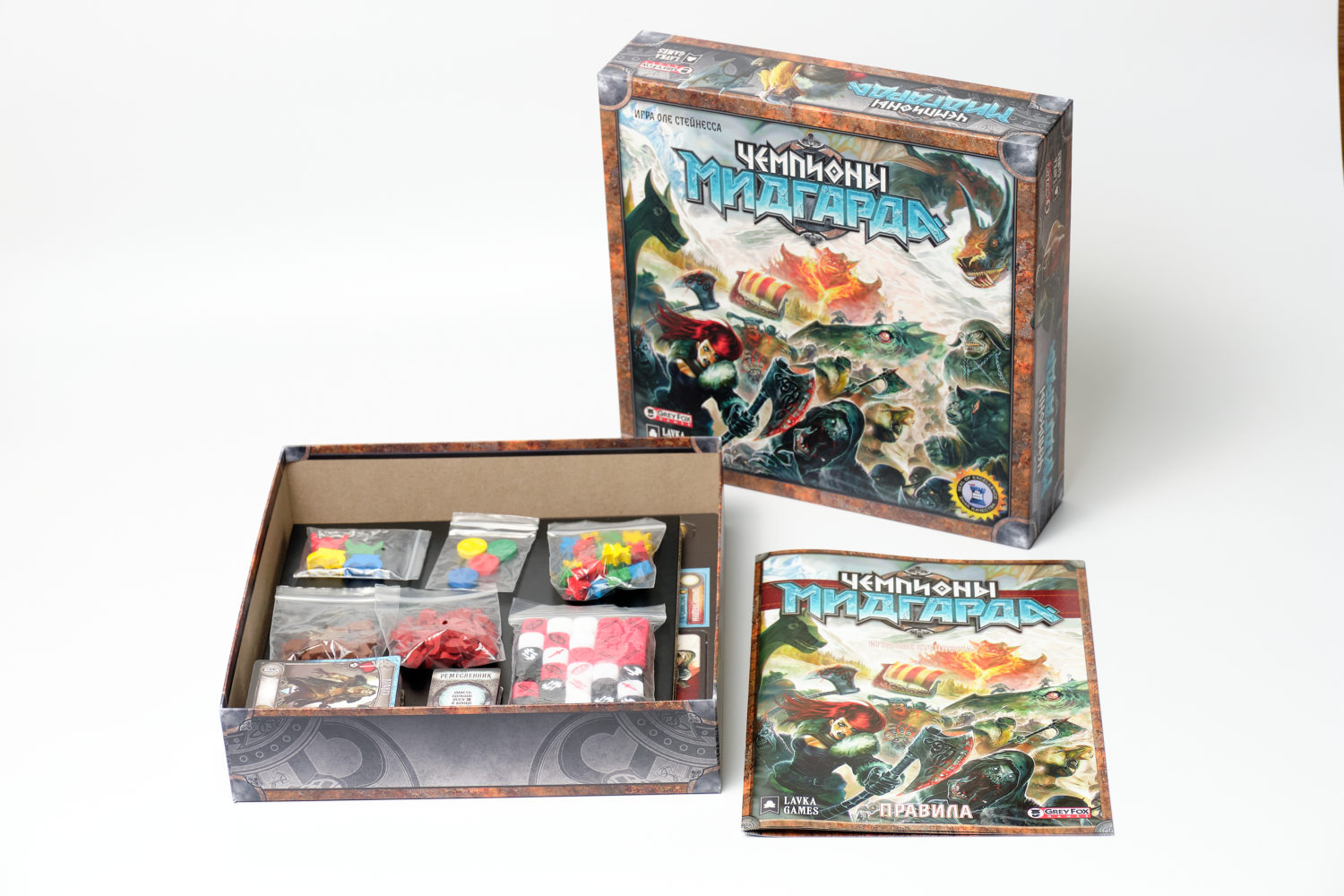 Grey Fox Champions of Midgard gioco da tavolo vichinghi
