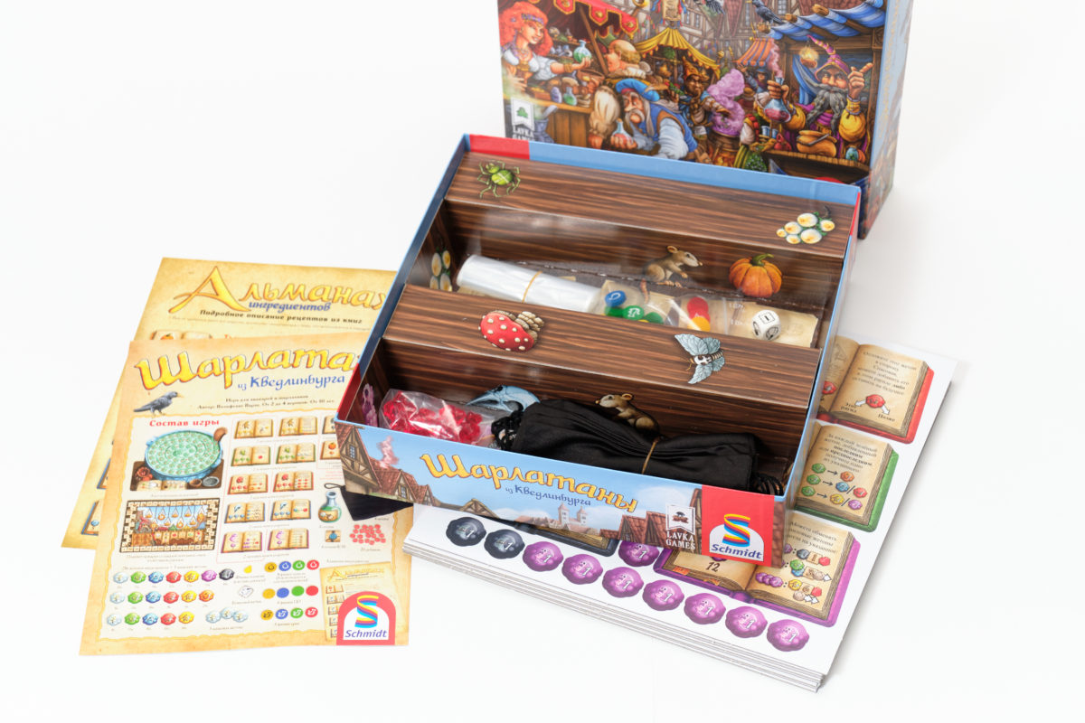 Niza Gams Ciarlatani di Quedlinburgo gioco tavolo