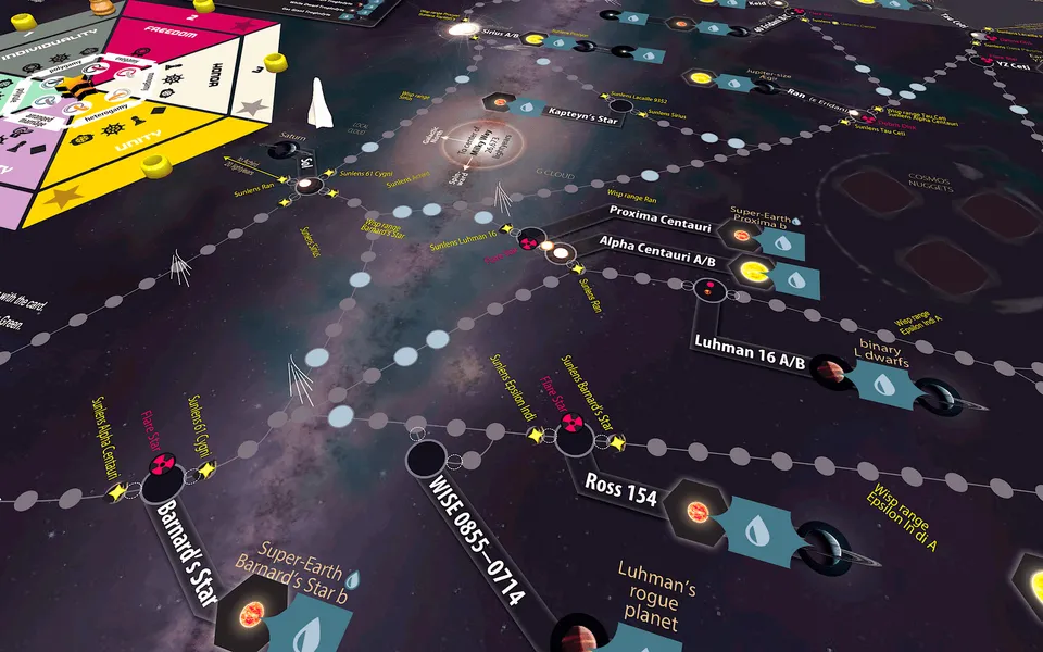 ION Interstellar tappetino neoprene 90x135 cm mappa grande