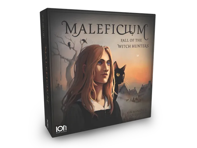 ION Games Maleficium Fall of the Witch Hunters gioco da tavolo storico