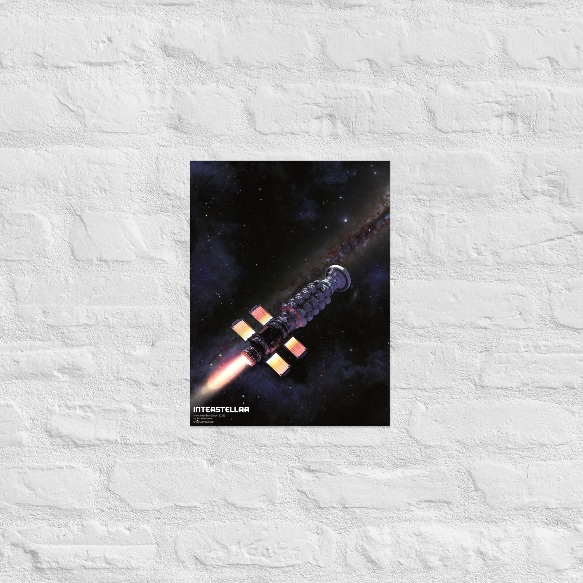 ION Games Interstellar poster 12x16 carta opaca copertina