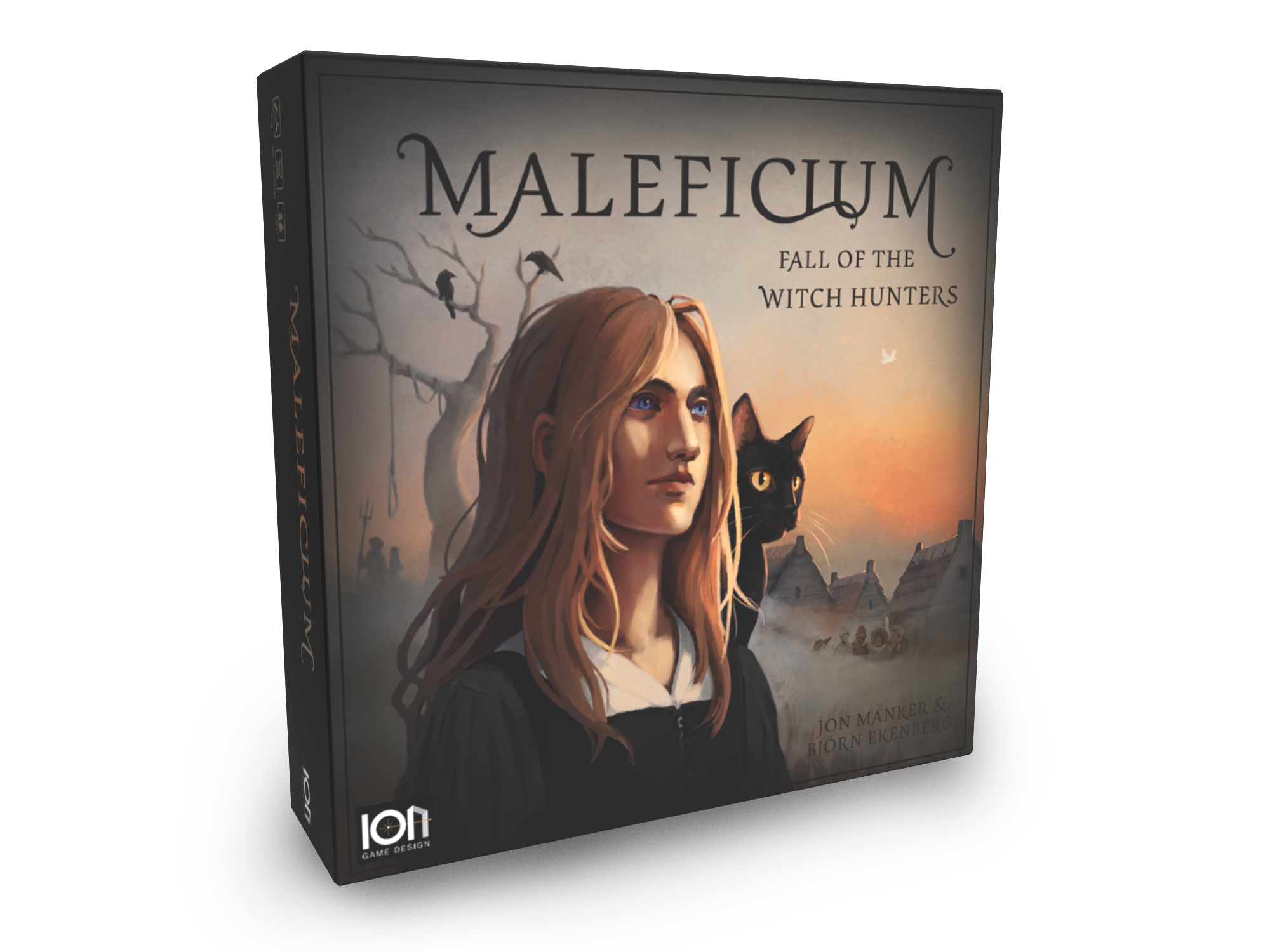 ION Games Maleficium Fall of the Witch Hunters gioco da tavolo storico