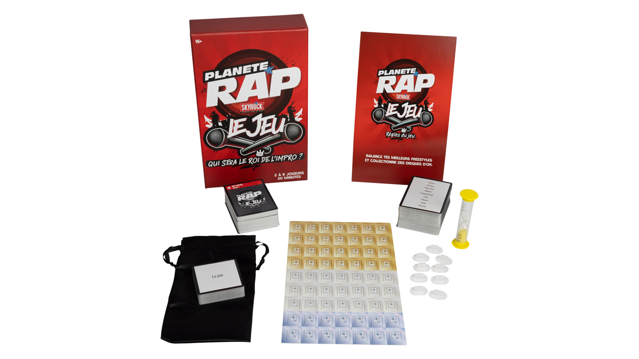 Topi Games Planete Rap gioco da tavolo rap battle
