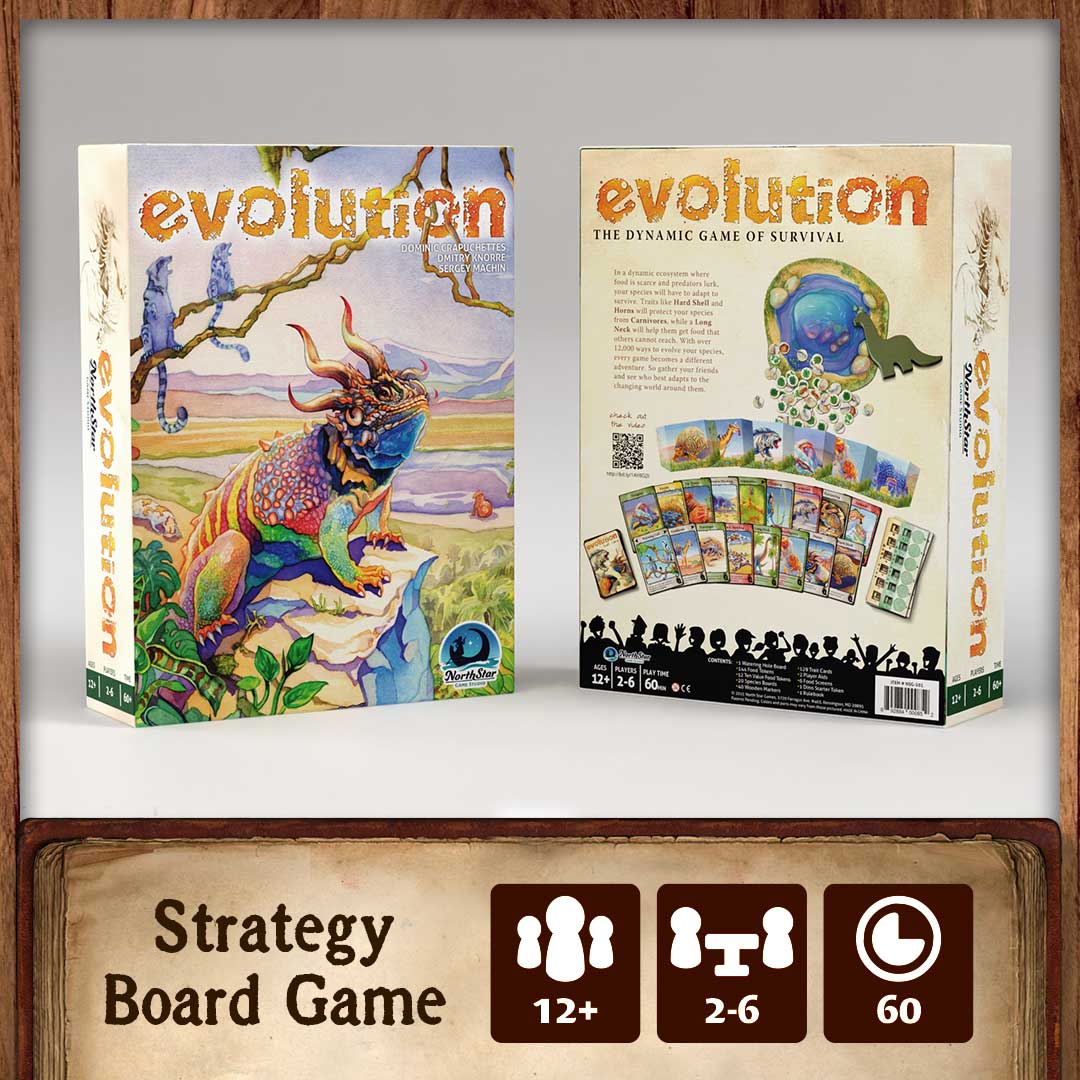 North Star Games Evolution NSG-501 gioco tavolo 2-6 giocatori