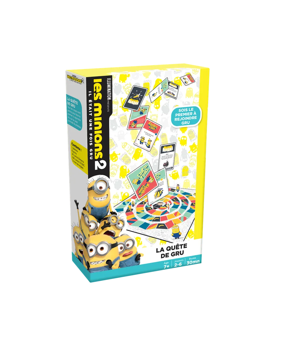 Topi Games Minions Gru's Quest gioco da tavolo per bambini