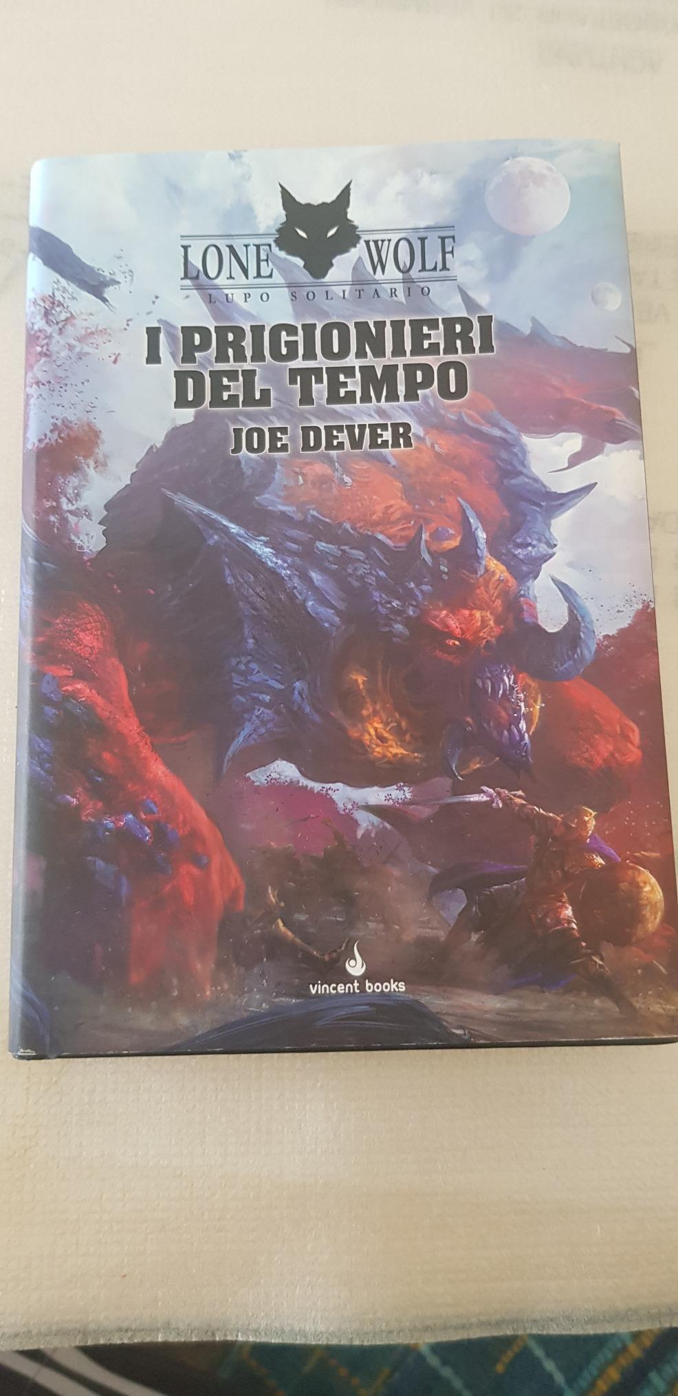Raven Edizioni Lupo Solitario I Prigionieri del Tempo 11 librogame