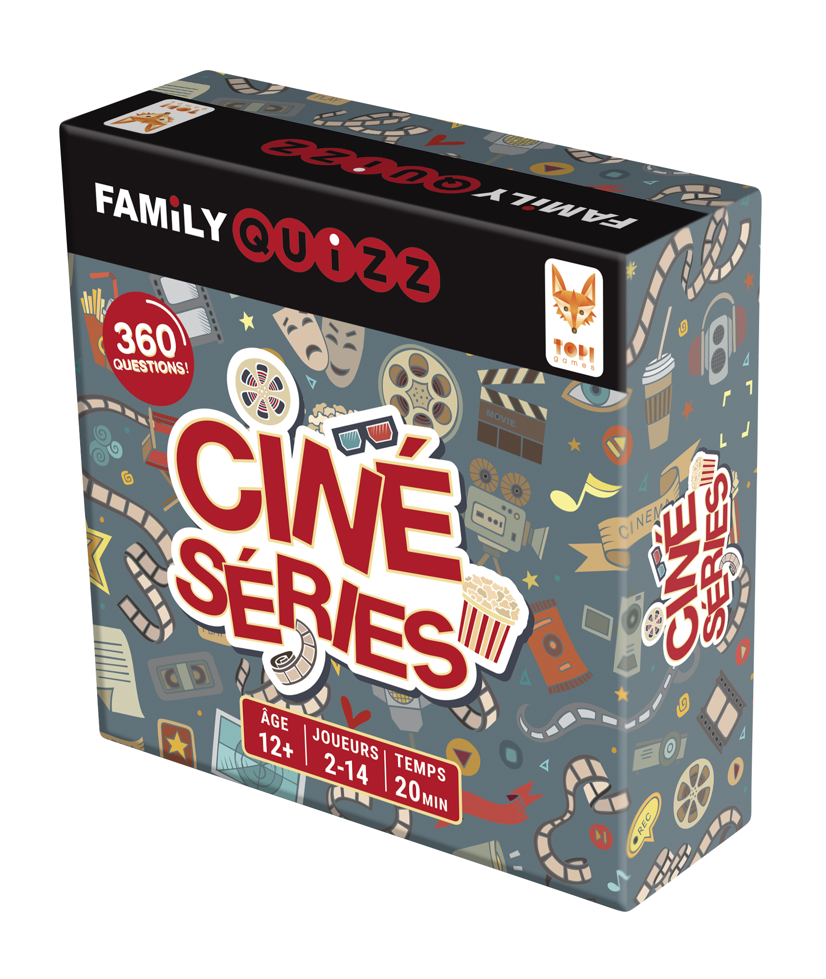 Topi Games Family Quiz Cinema e Serie TV gioco quiz