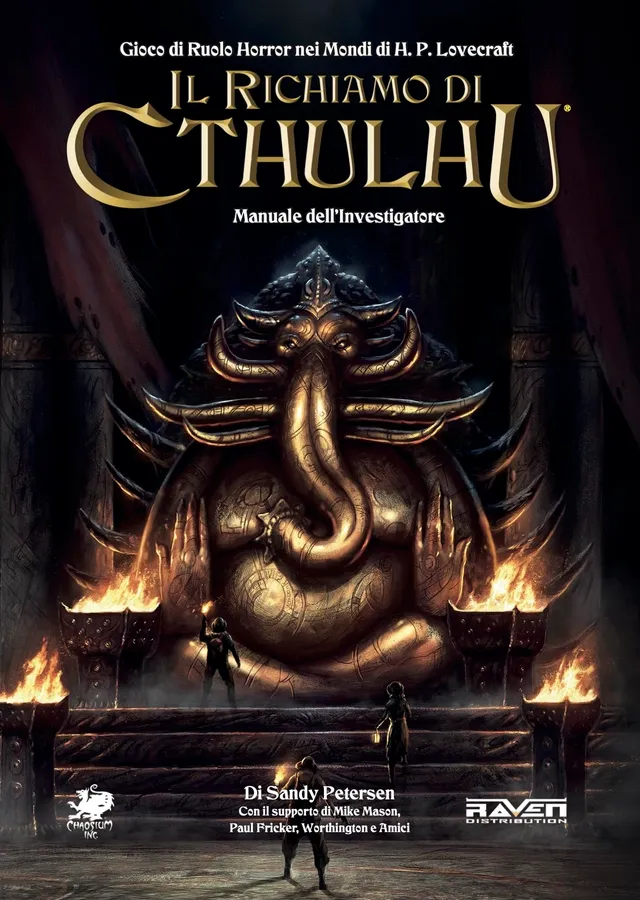 Raven Il Richiamo di Cthulhu Manuale Investigatore gioco ruolo