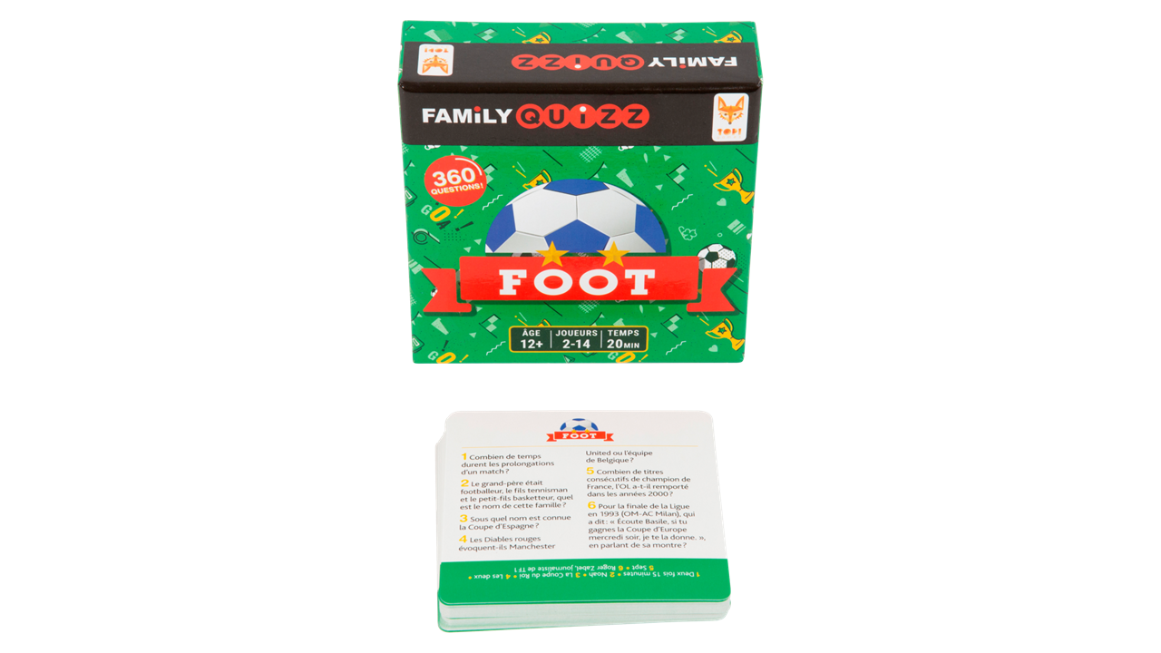 Topi Games Family Quiz Football gioco quiz calcio