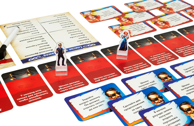 Niza Gams Spycon gioco da tavolo spie e parole 2 squadre