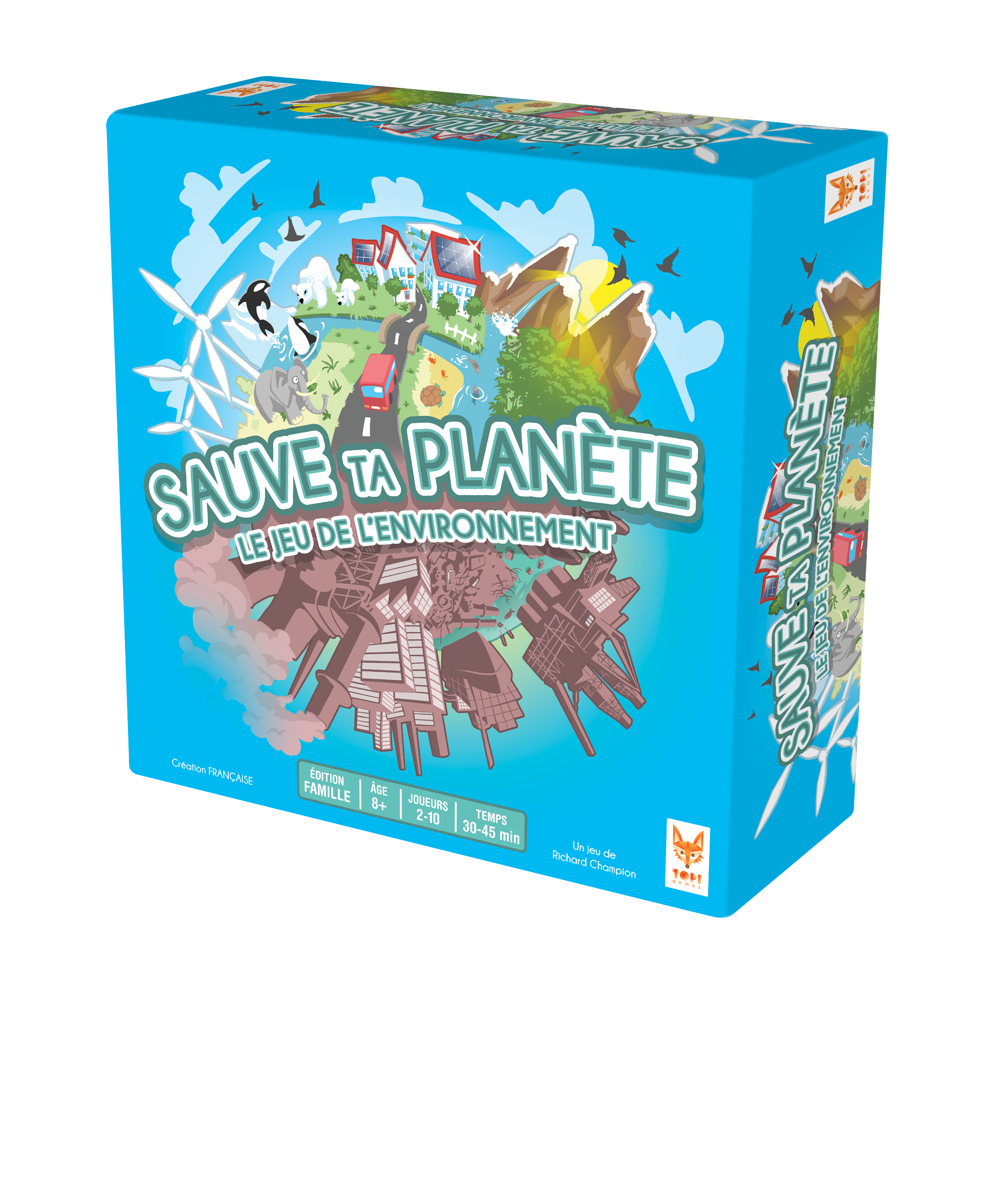 Topi Games Save Your Planet gioco da tavolo energie