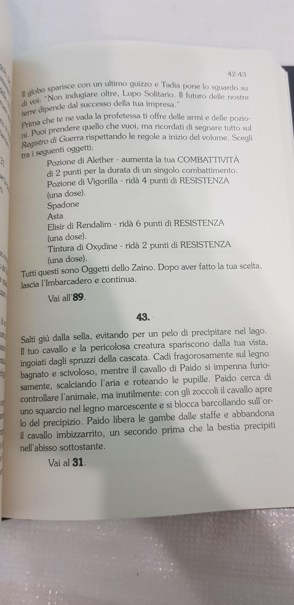 Raven Edizioni Lupo Solitario La Giungla degli Orrori 8 librogame