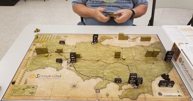 GMT Games Sekigahara gioco da tavolo wargame per 2 giocatori