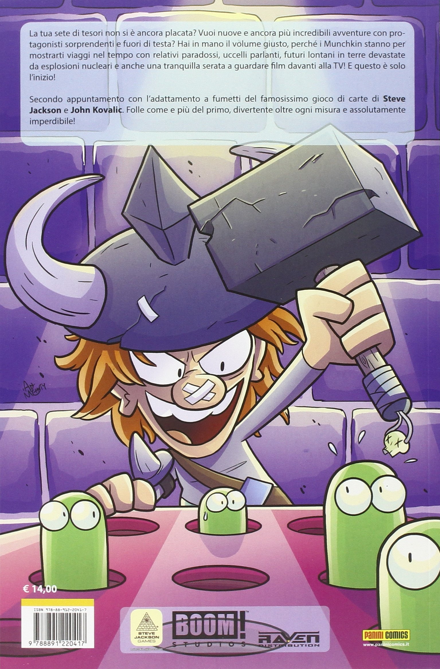 Raven Munchkin 2 fumetto con gadget volume 2