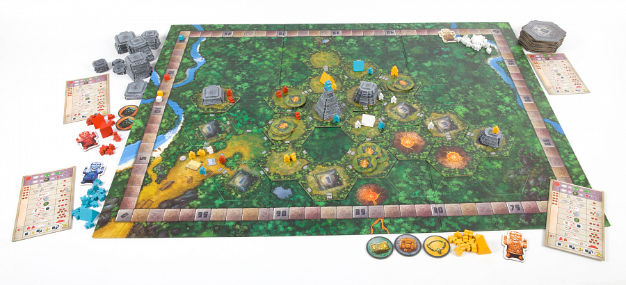 Tikal gioco da tavolo strategico spedizione esplorativa