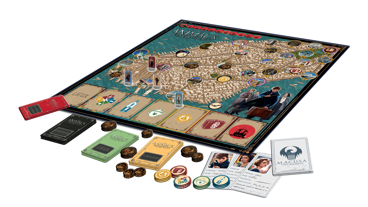Topi Games Fantastic Beasts gioco da tavolo cooperativo