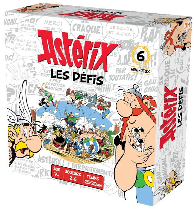 Topi Games Asterix The Challenges gioco da tavolo sfide