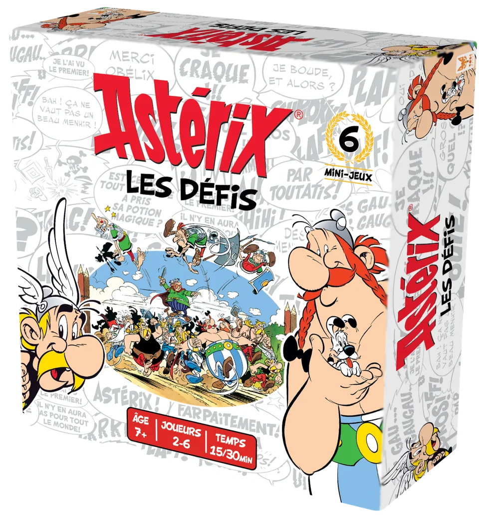 Topi Games Asterix The Challenges gioco da tavolo sfide
