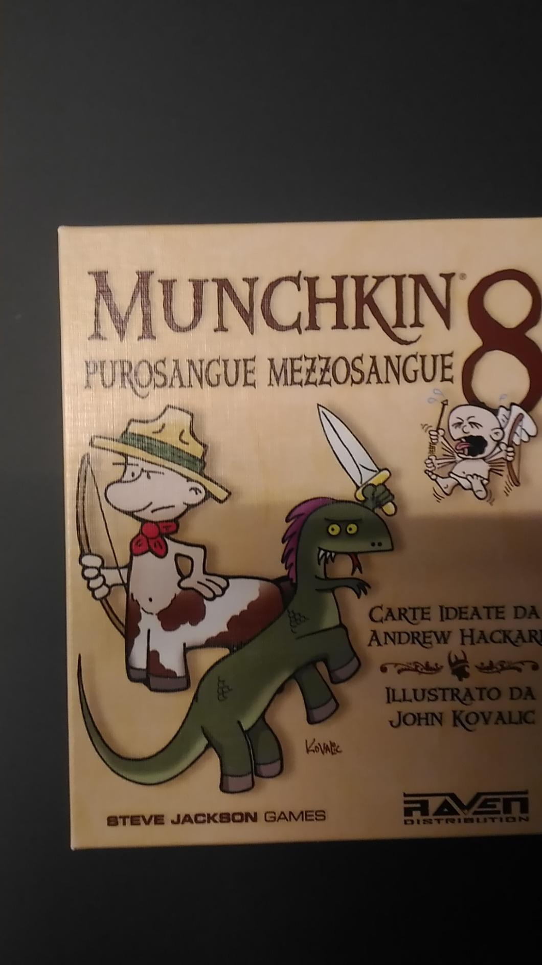 Raven Munchkin 8 Purosangue e Mezzosangue espansione