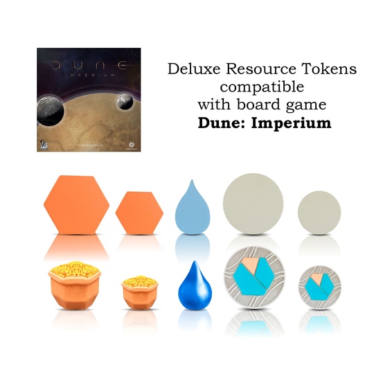 Dune Imperium set risorse realistiche accessorio
