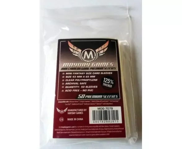 Niza Gams Mayday Premium 43x65 bustine protettive 50 pz