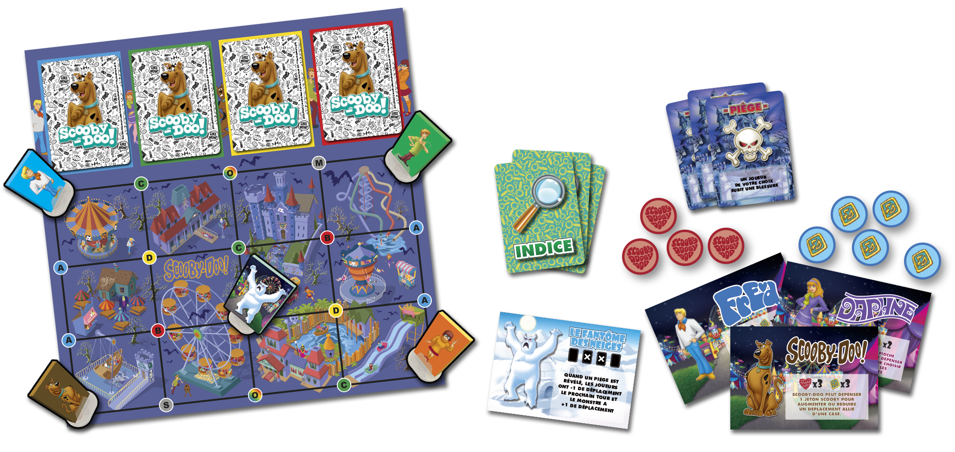 Topi Games Scooby-Doo The Haunted Fair gioco da tavolo per bambini