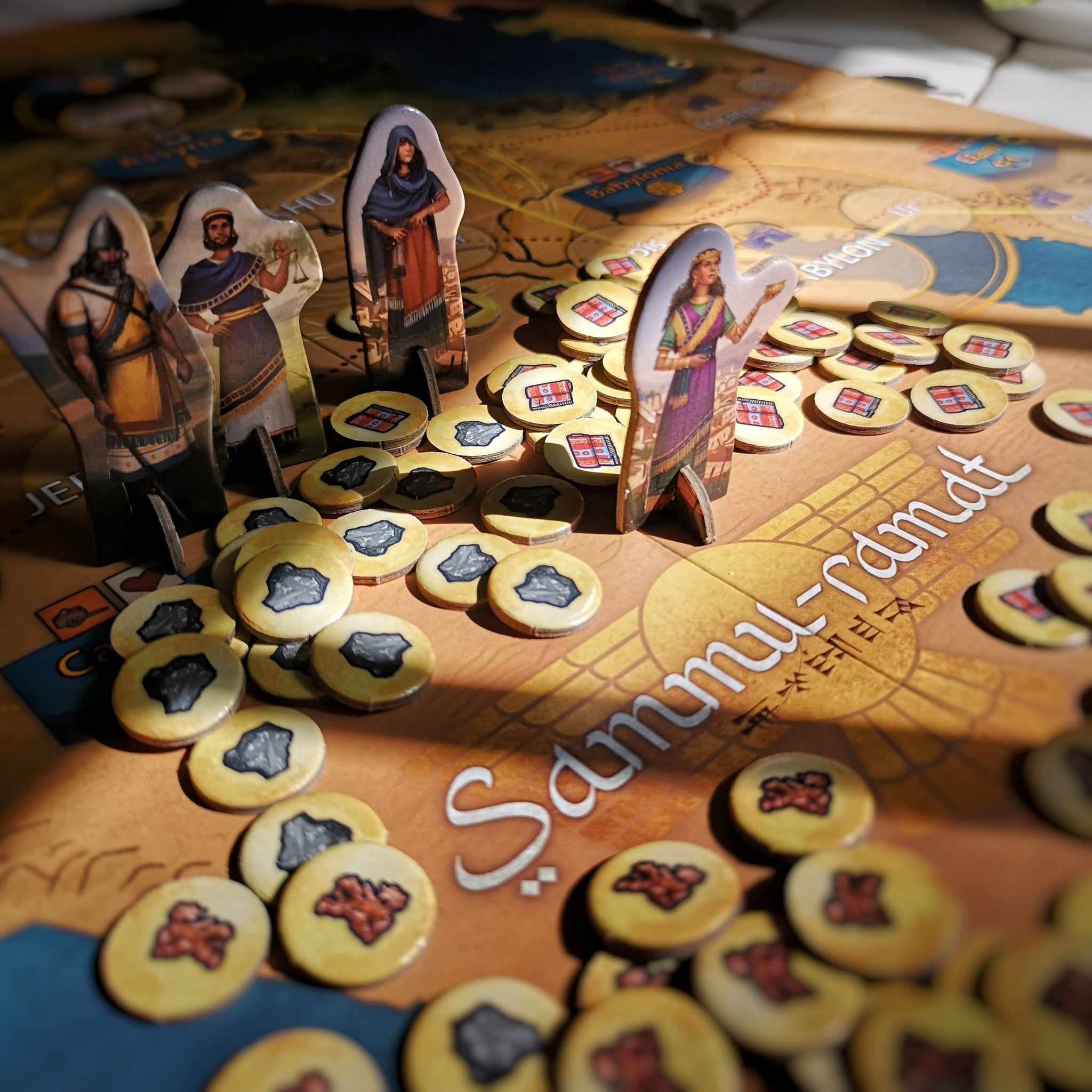 ION Games Sammu-ramat gioco da tavolo storico cooperativo