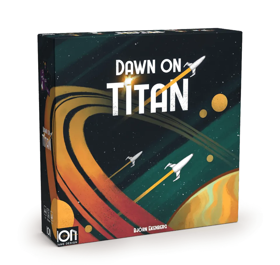 ION Games Dawn on Titan gioco da tavolo spazio tattico