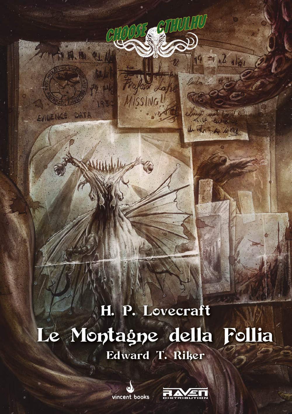 Raven Choose Cthulhu Vol.2 Le Montagne della Follia librogame